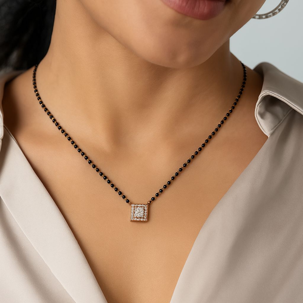 Aleyna RoseGold Mangalsutra