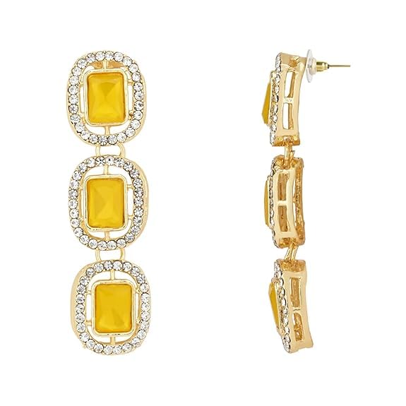 Helly Yellow Earrings