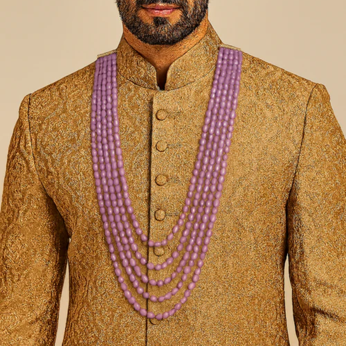 Kush Purple Necklace For Men