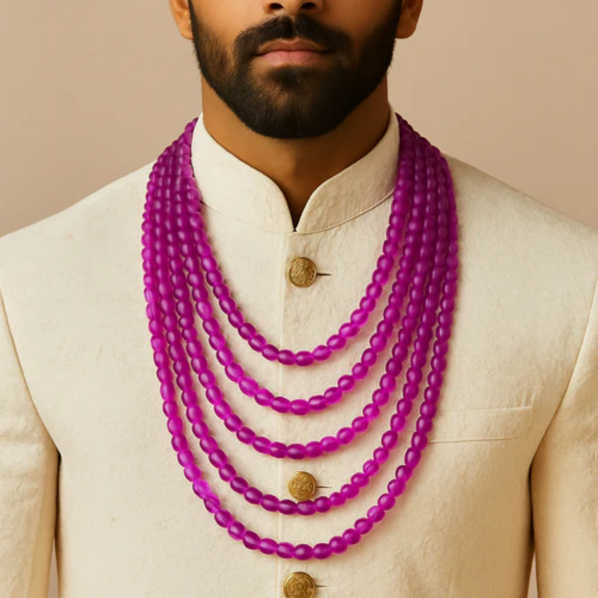 Kush Wine Necklace For Men