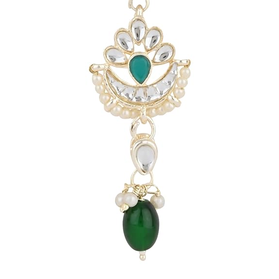 Seerat Green Maangtikka