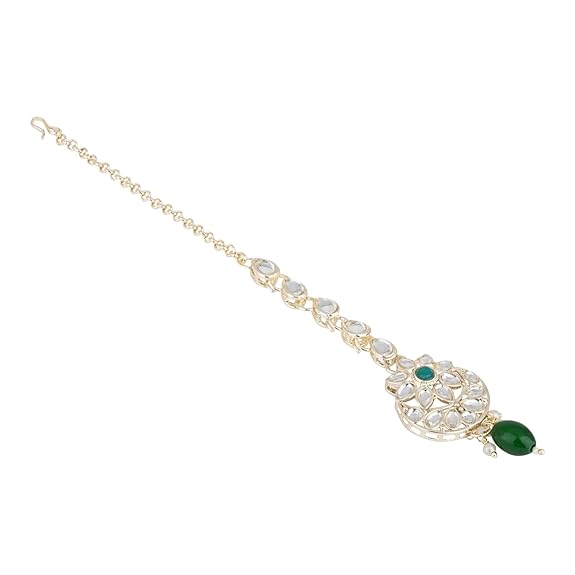 Zaisha Green Maangtikka
