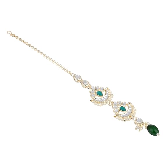Seerat Green Maangtikka