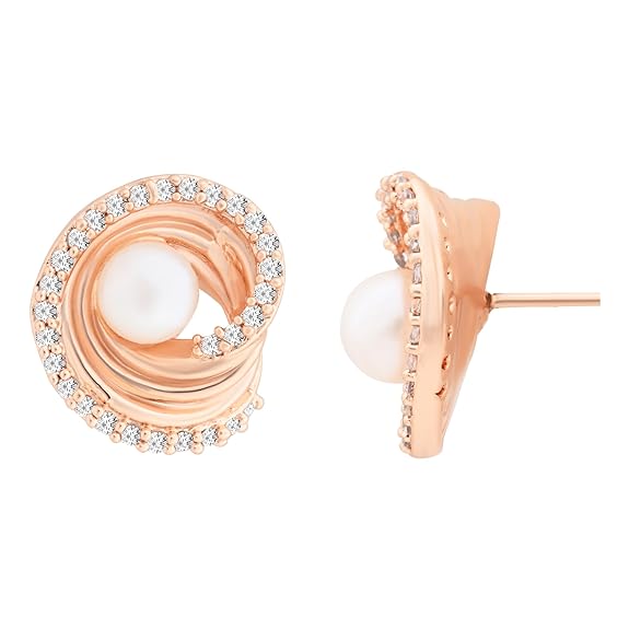 Ekrukti -Rose Gold Studs