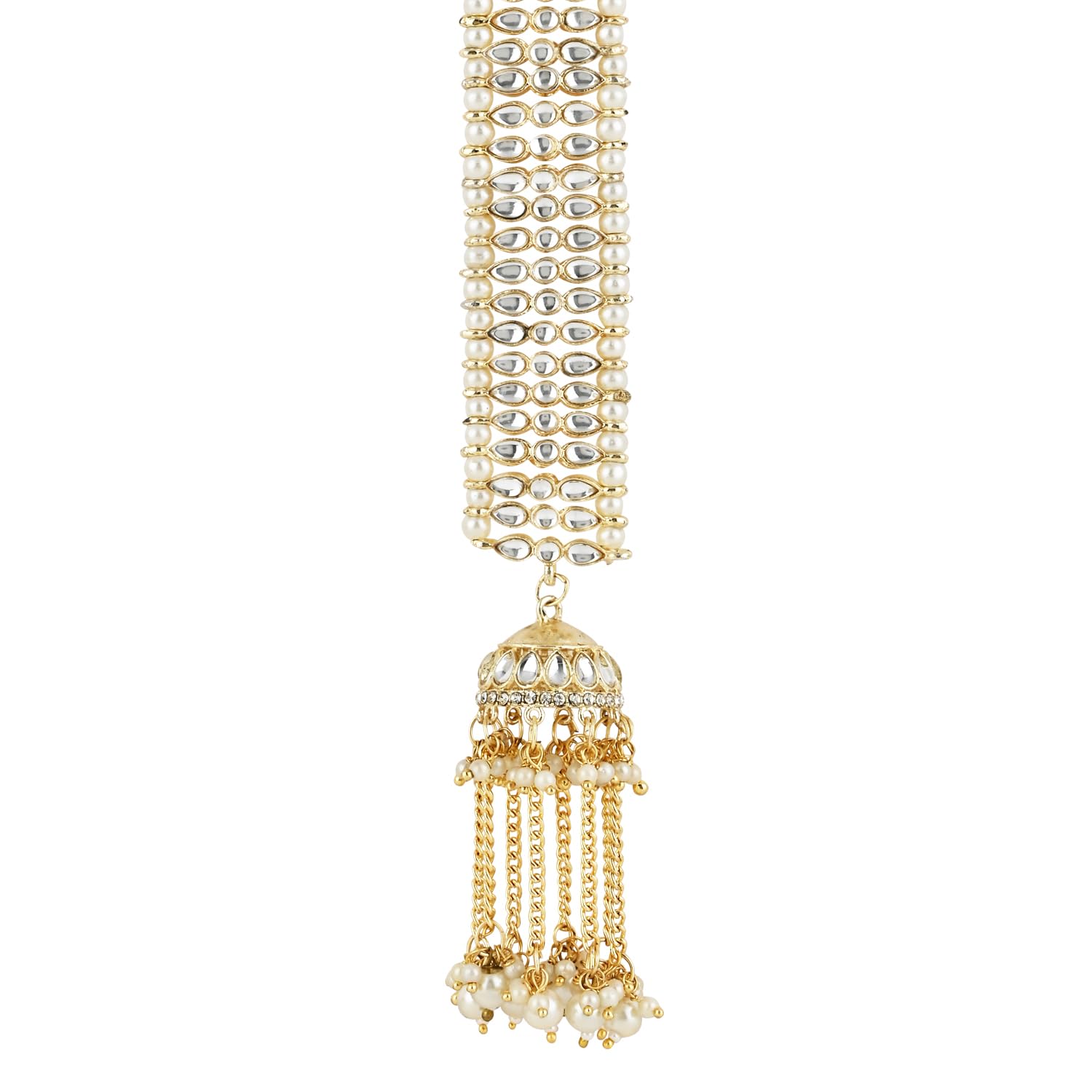 Siyana White Chabi Challa/Challa Waist Chain