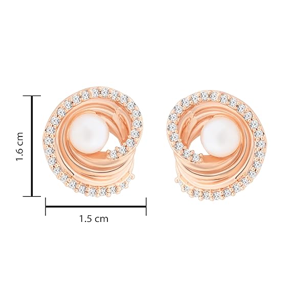 Ekrukti -Rose Gold Studs