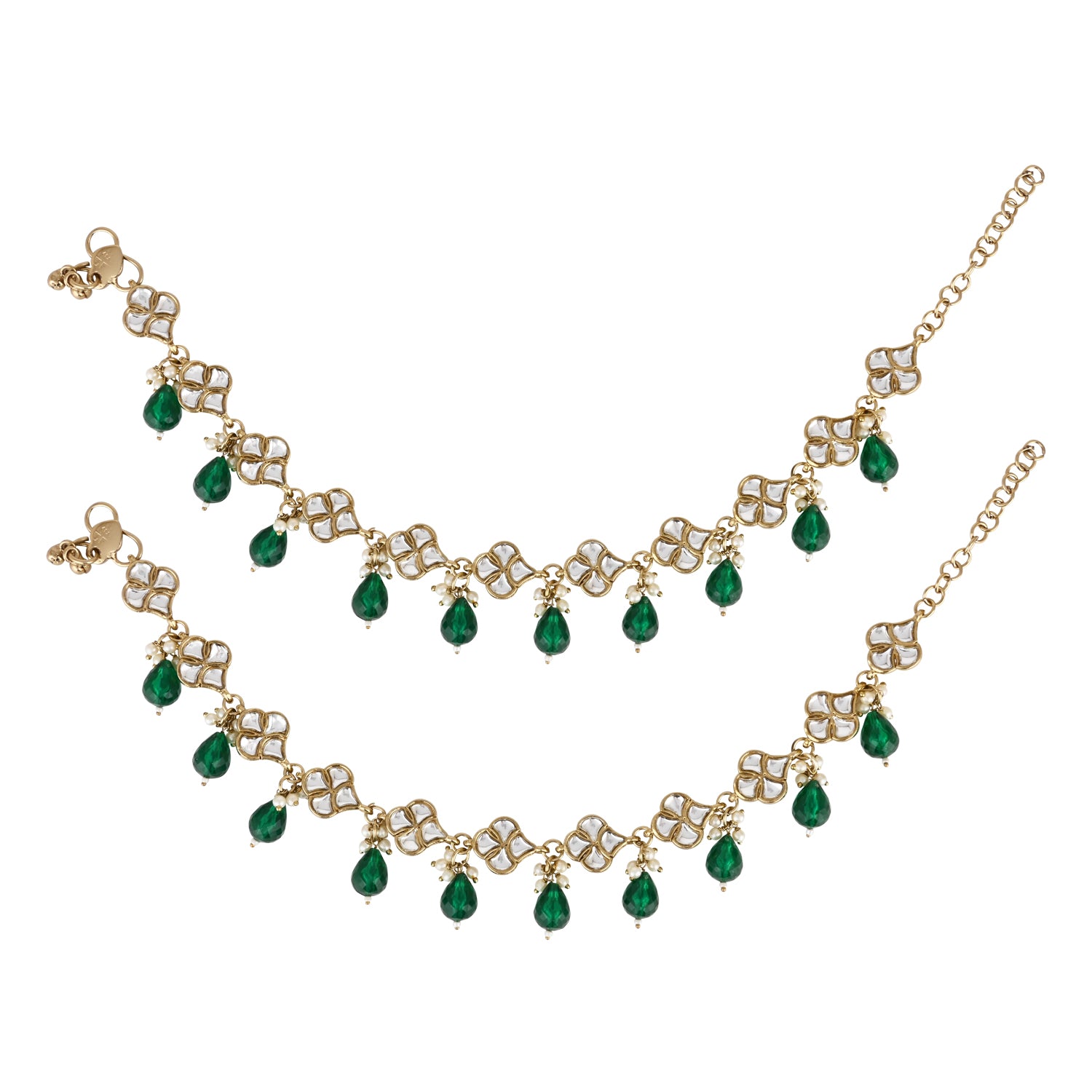 Bhanvi Green Payal/ Anklets