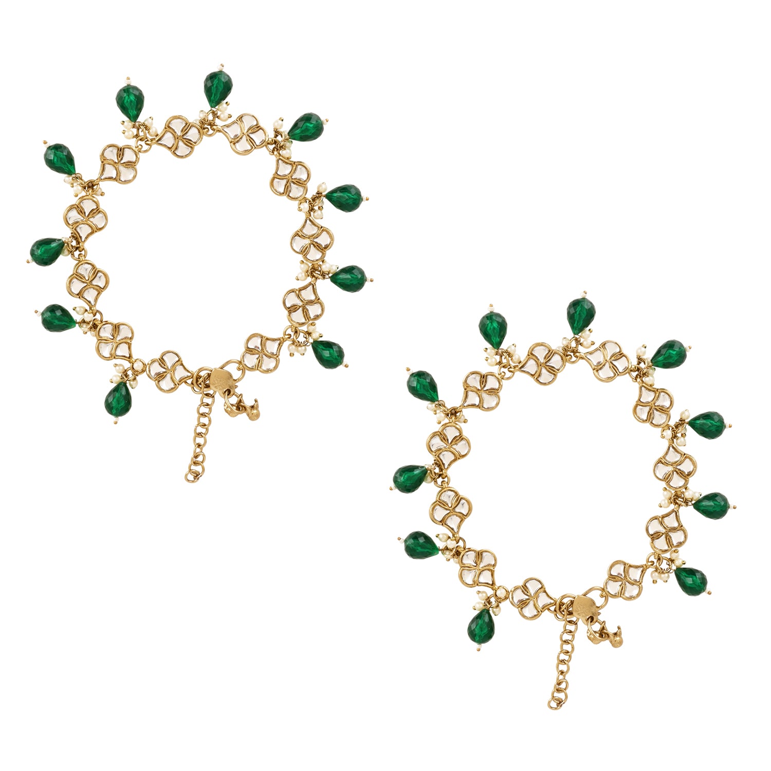 Bhanvi Green Payal/ Anklets
