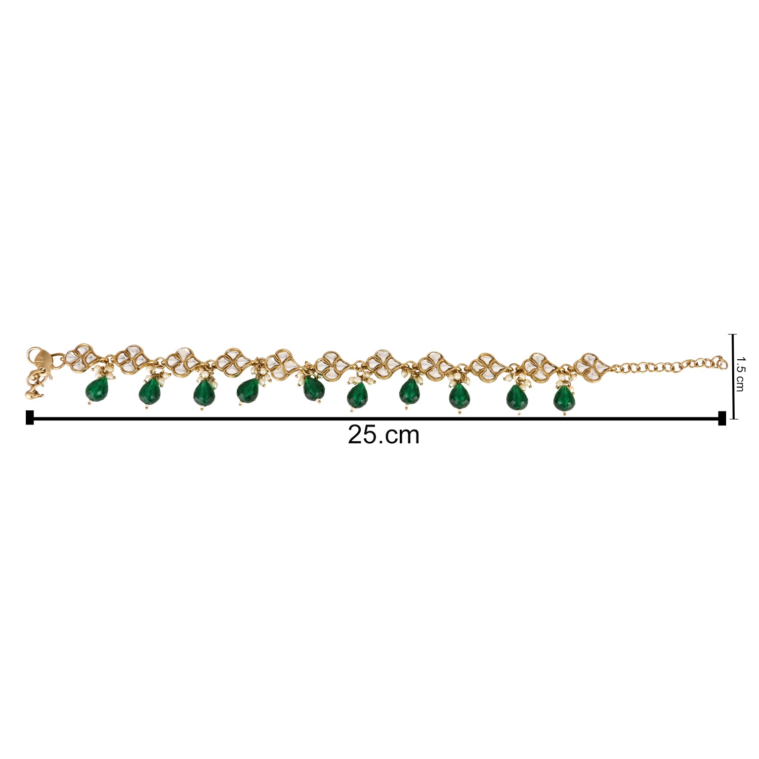 Bhanvi Green Payal/ Anklets