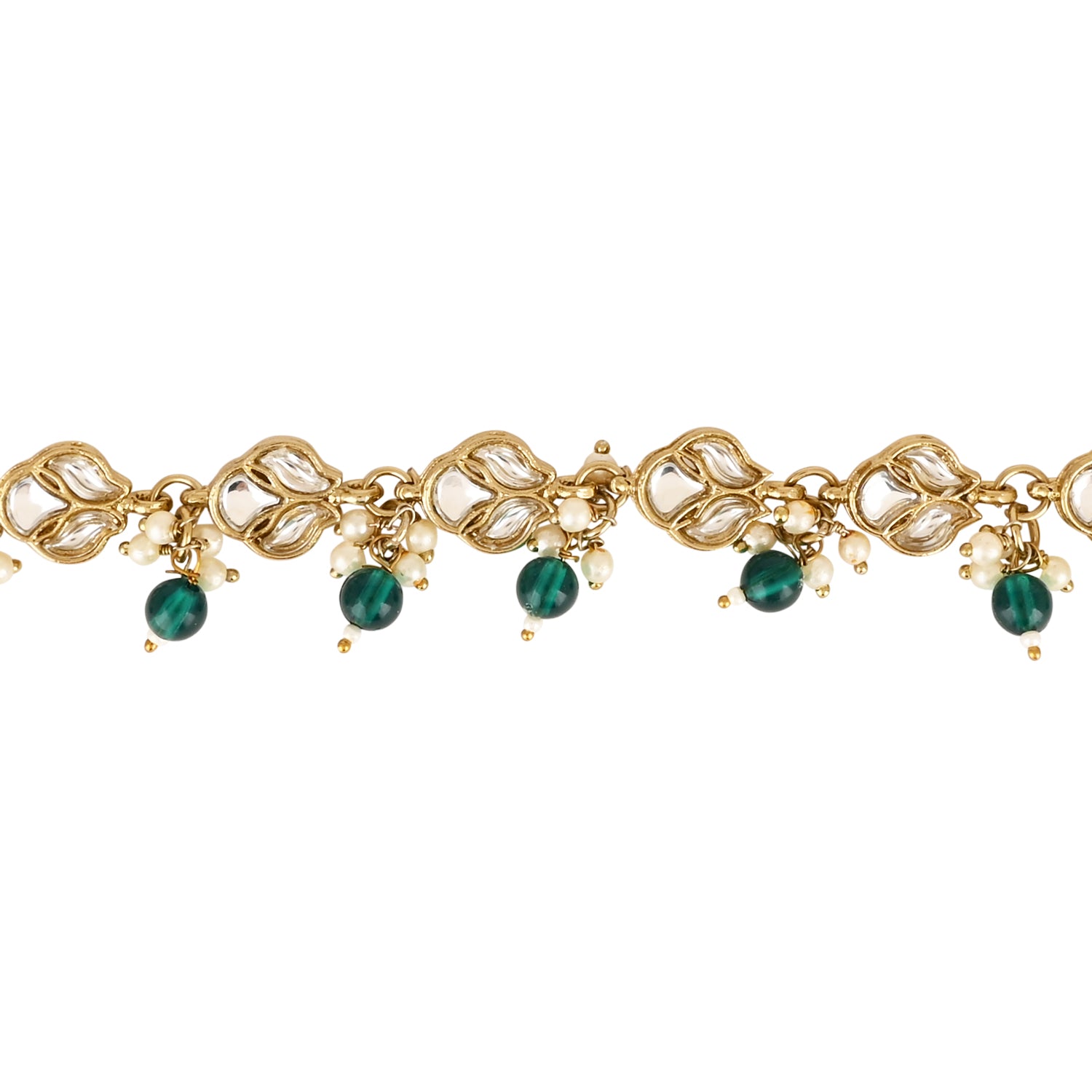 Farsha Green Payal/ Anklets