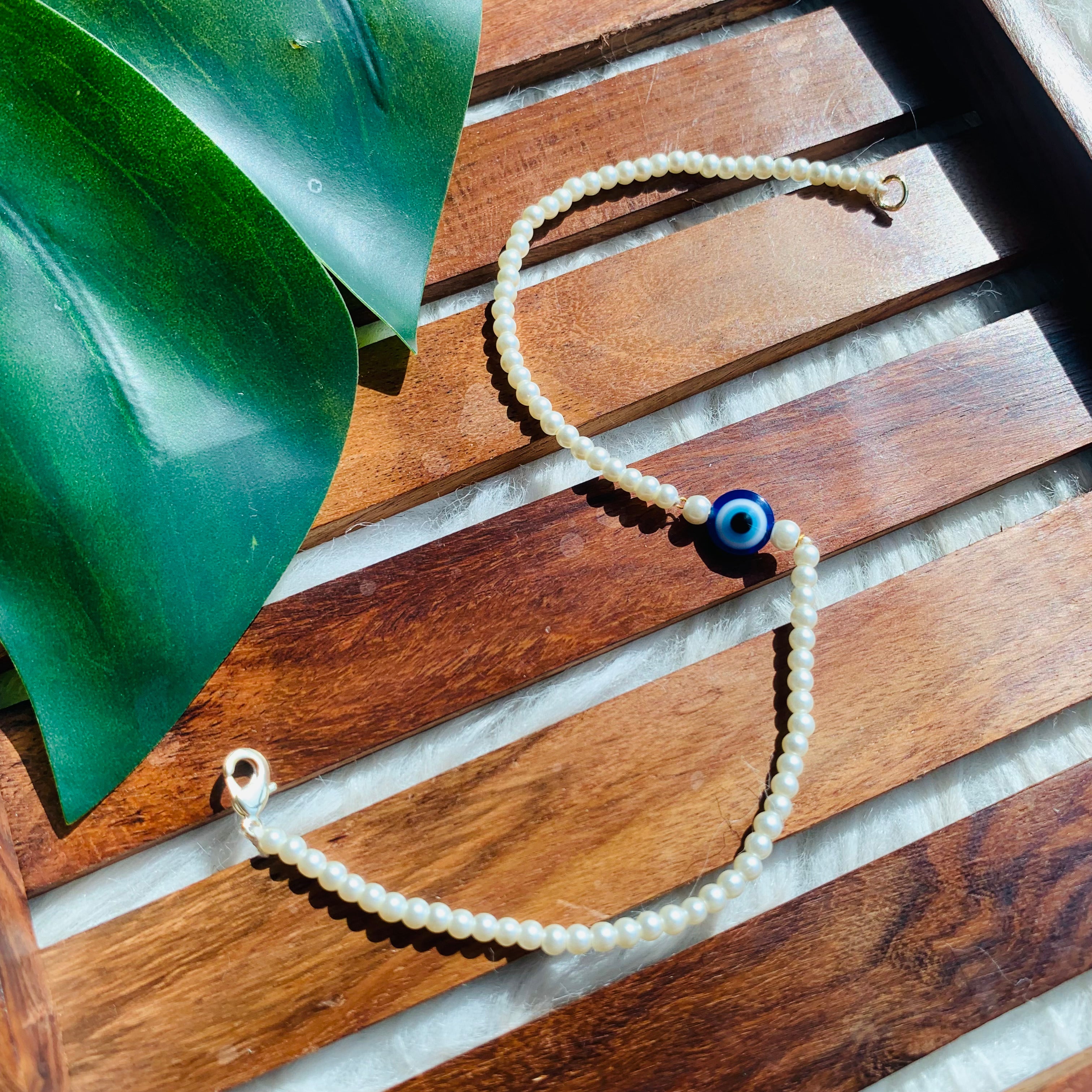 Elegant Evil Eye Anklet