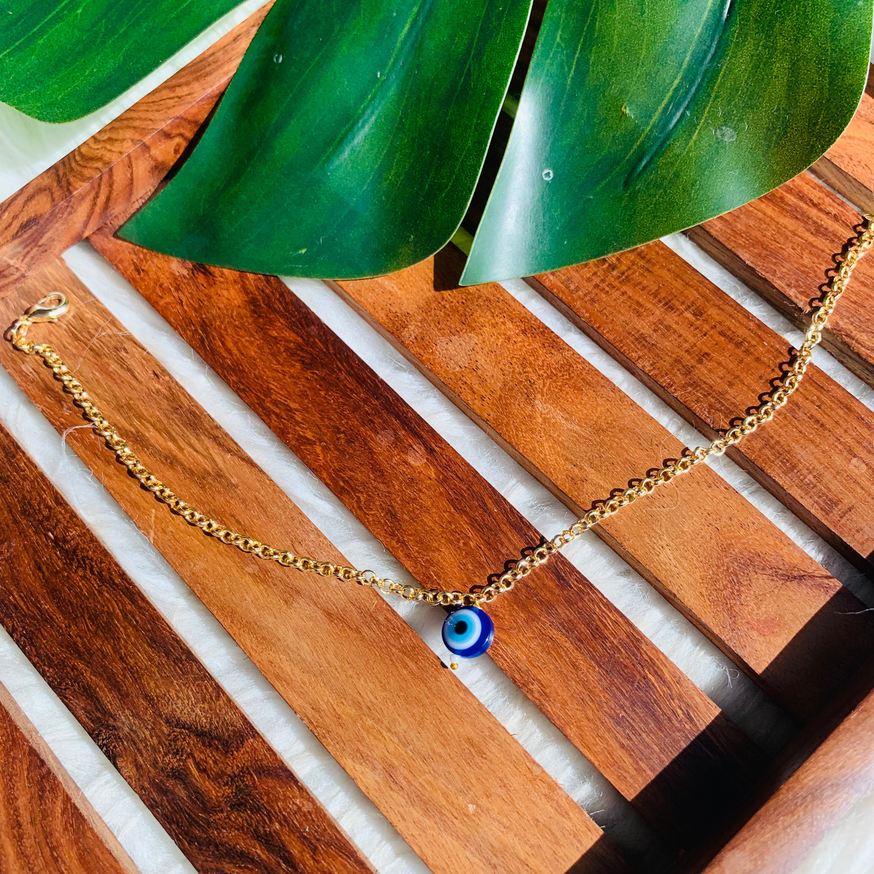 Iconic Evil Eye Anklet