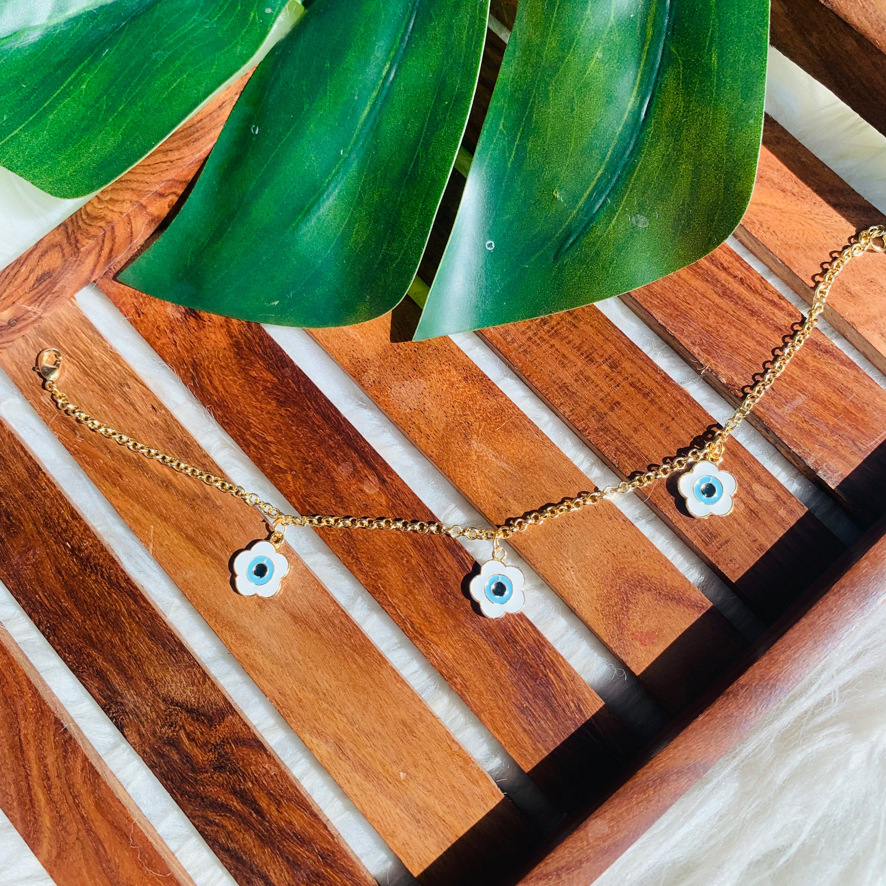 Glam Up Evil Eye Anklet