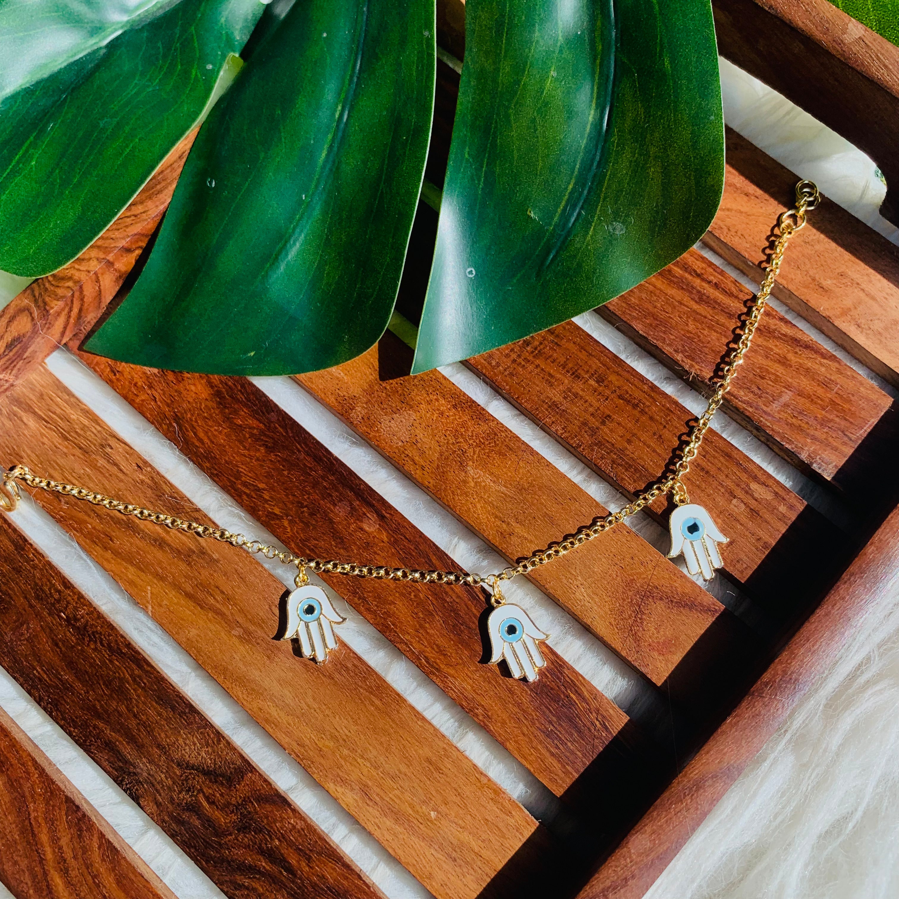 Infinity Evil Eye Anklet