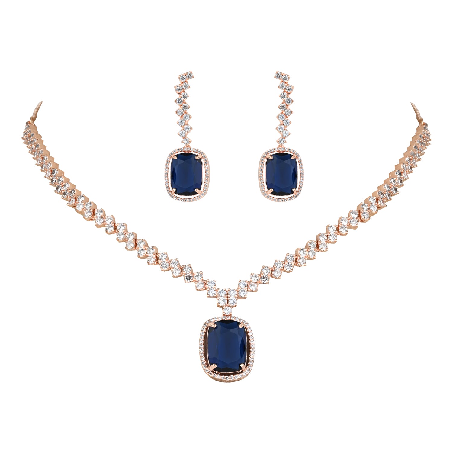 Nova Blue Necklace Set