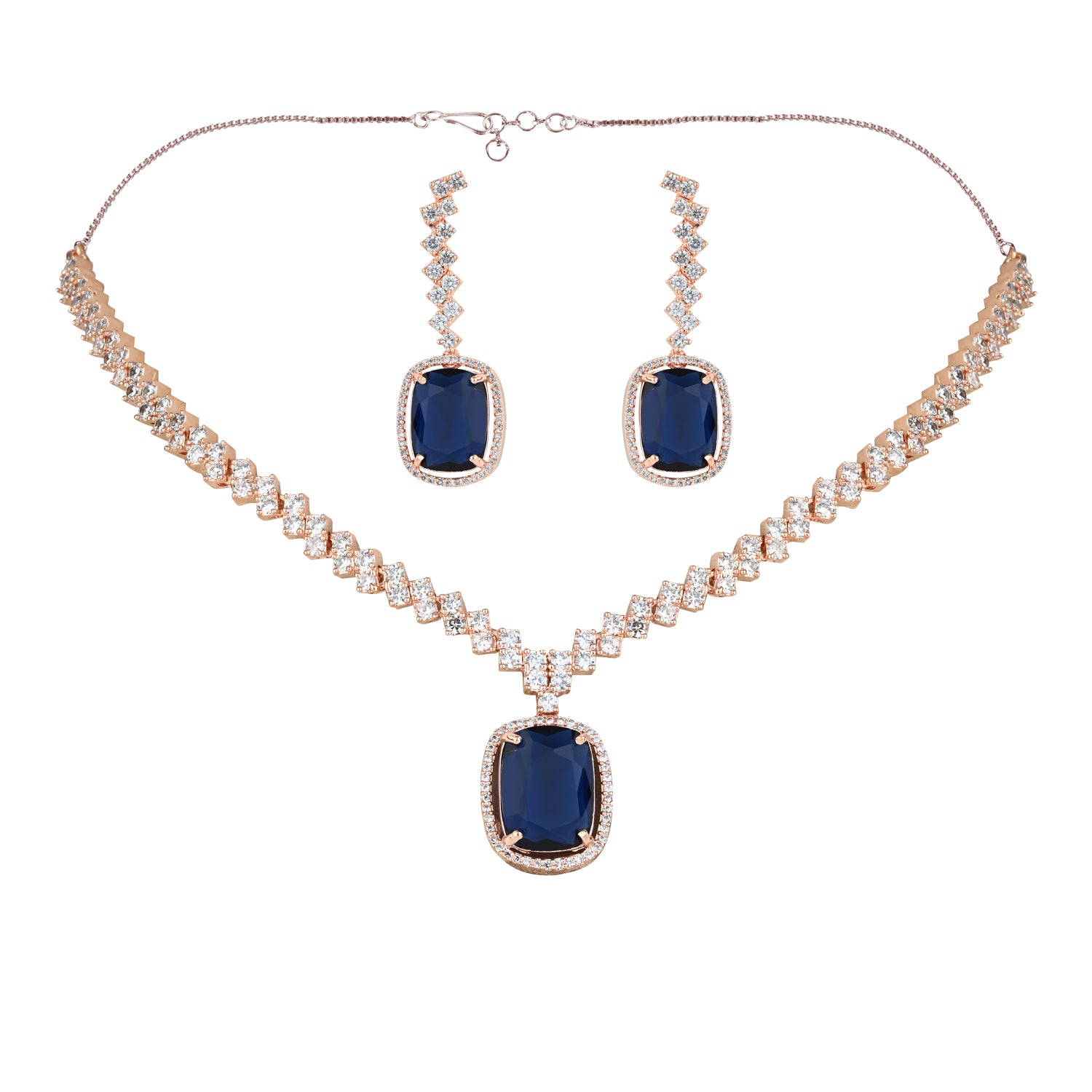 Nova Blue Necklace Set