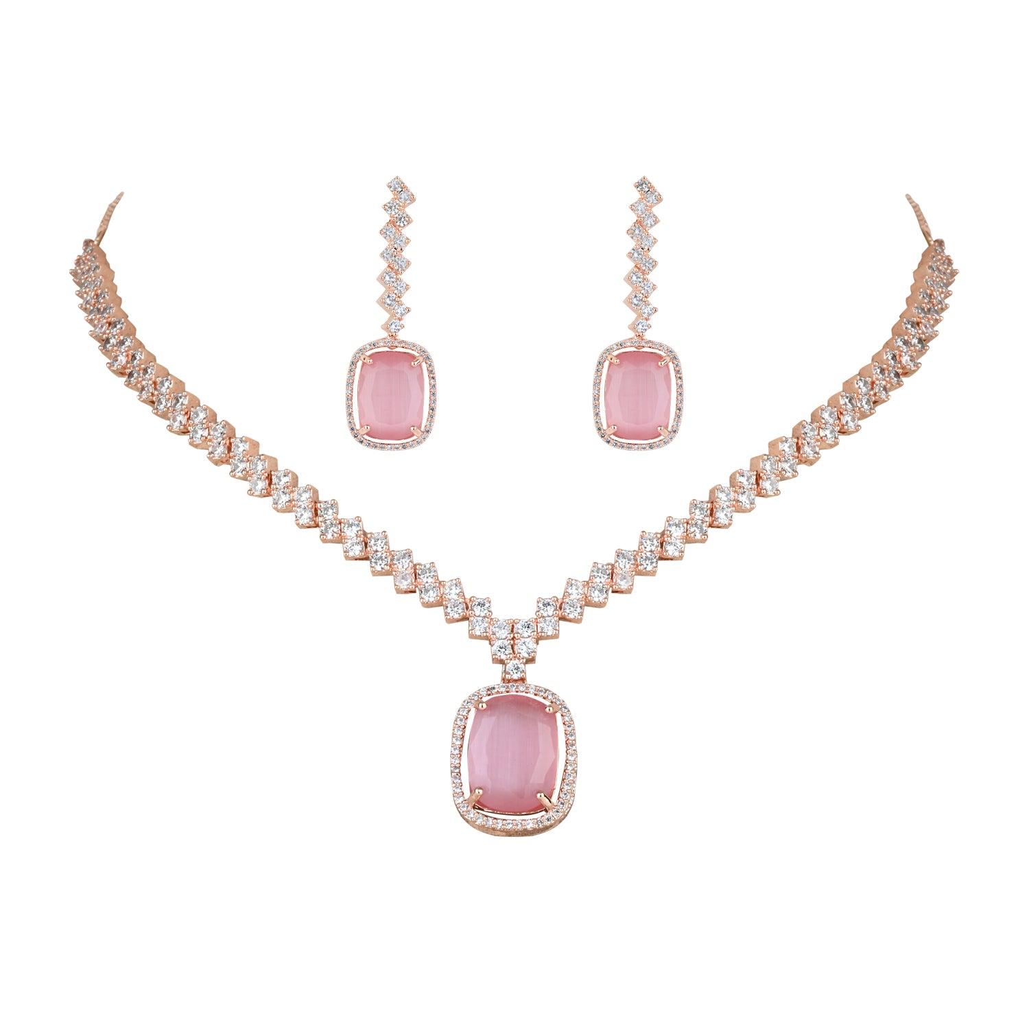 Nova Pink Necklace Set