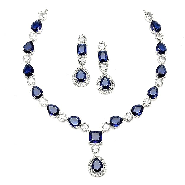 Livia Blue Necklace Set