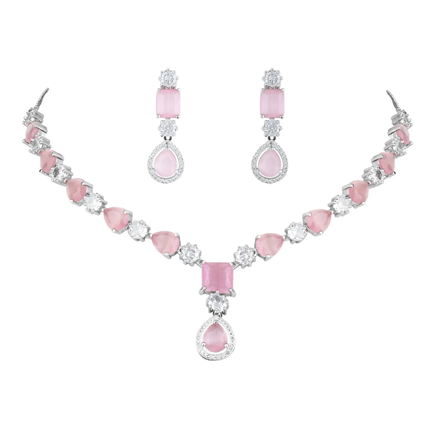 Livia Pink Necklace Set