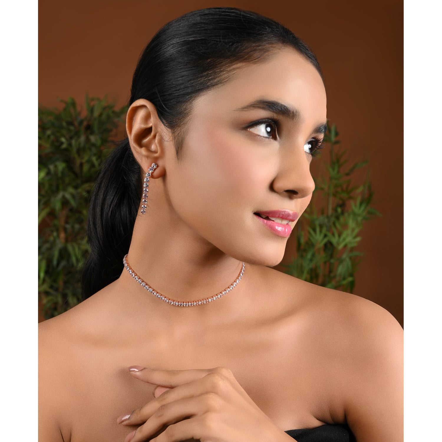 Katie RoseGold Necklace Set