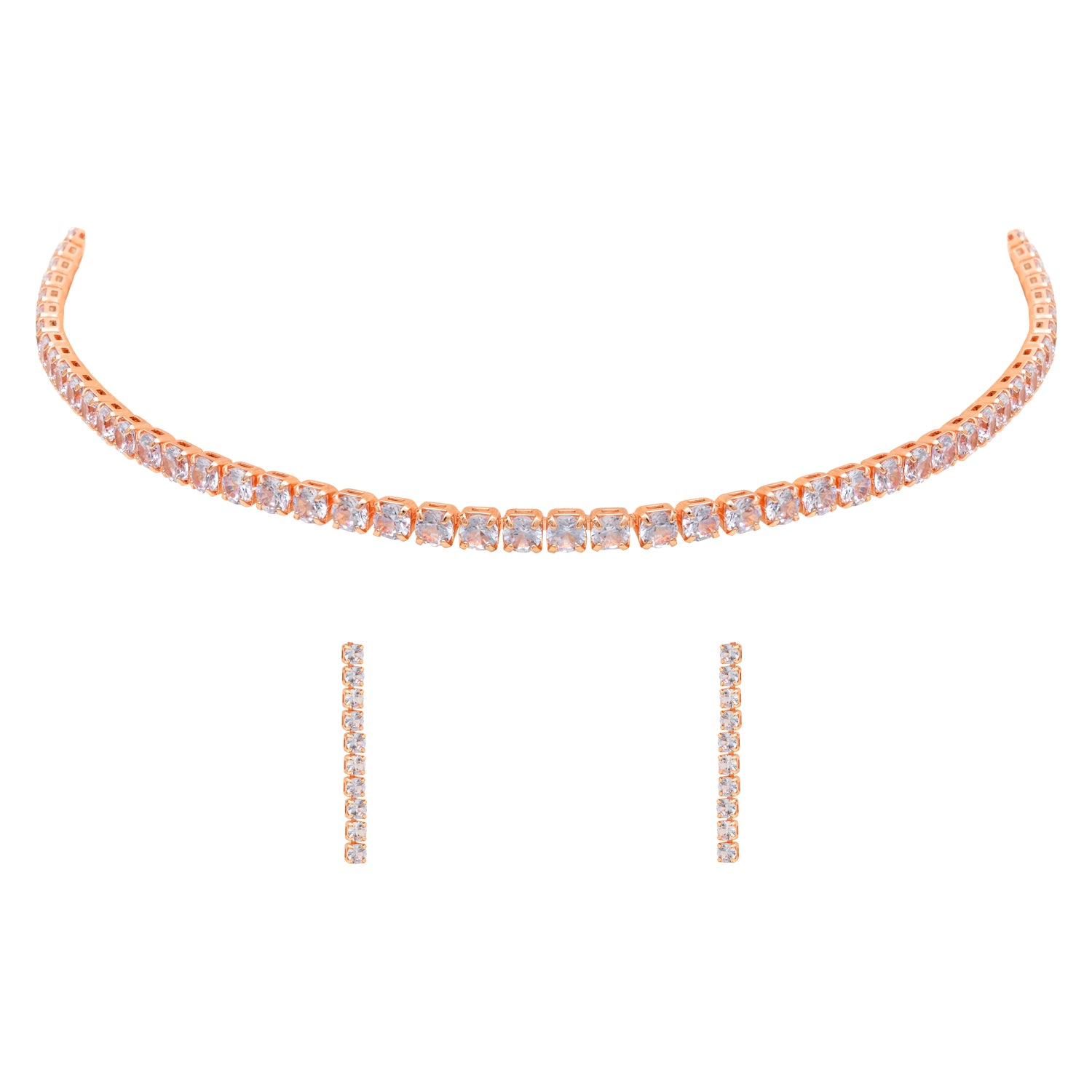 Katie RoseGold Necklace Set