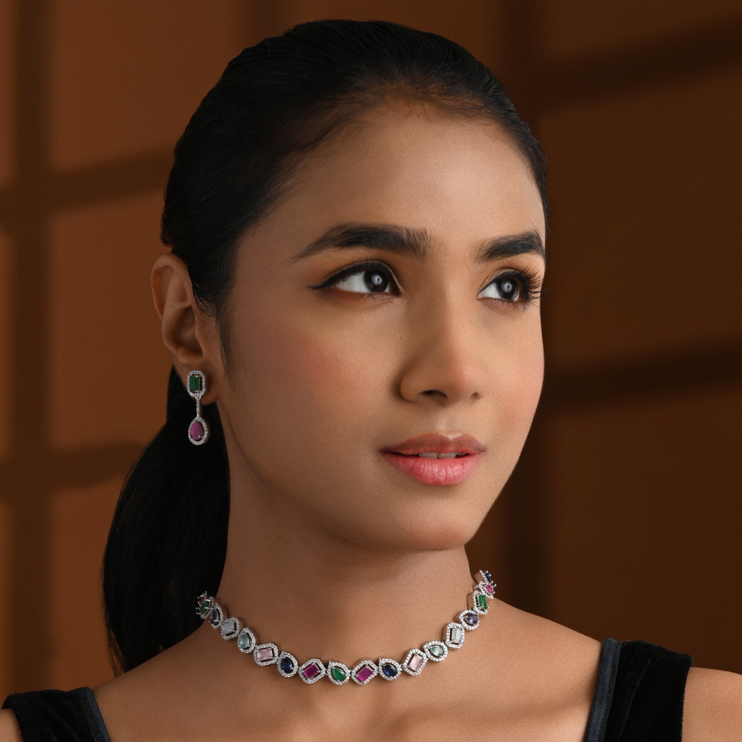 Aaesha - Multicolor Necklace Set