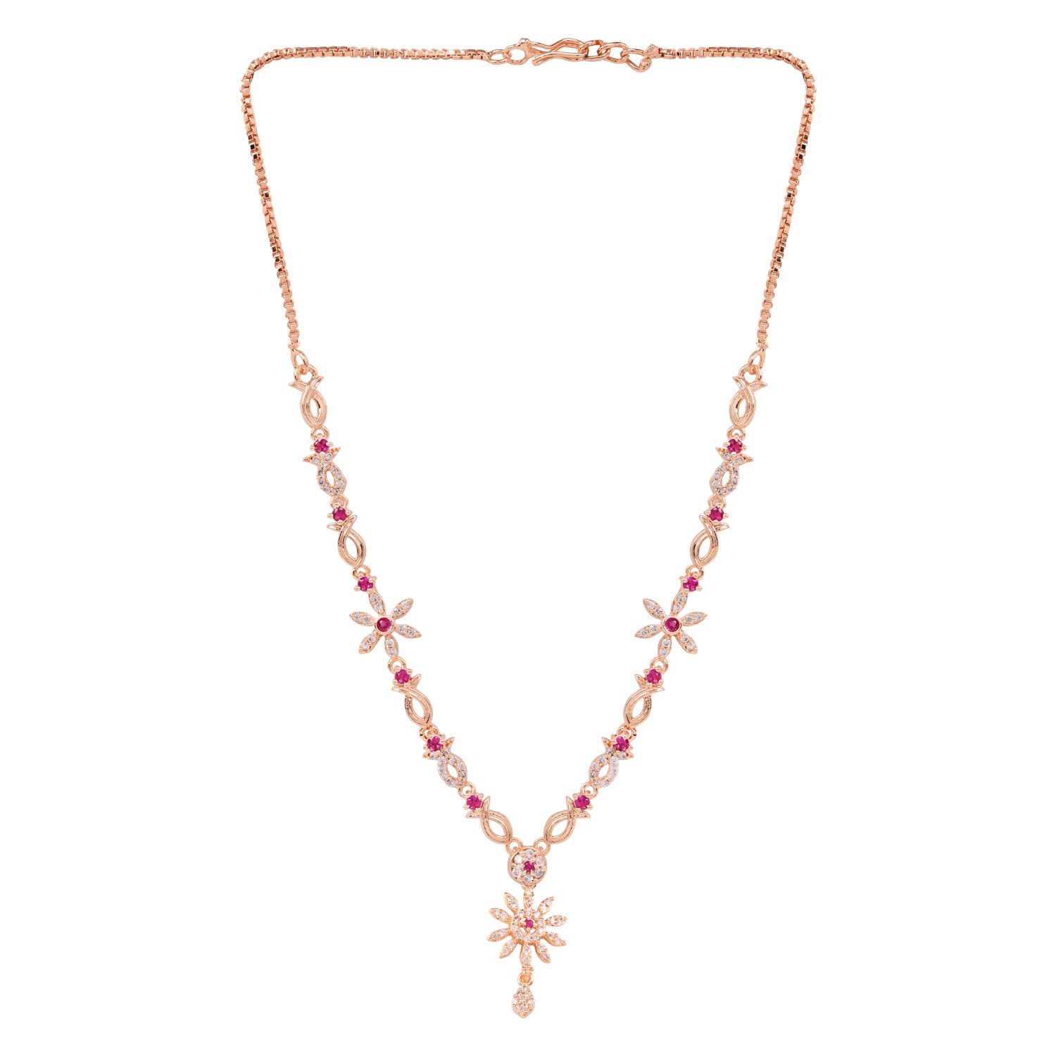 Charmi - Pink Necklace Set