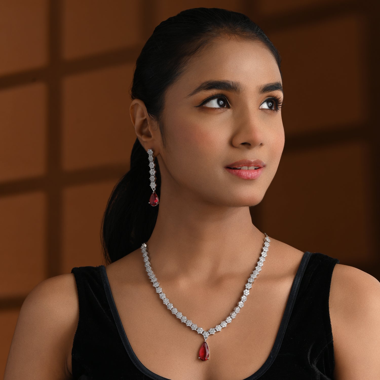 Dhanvi - Pink Necklace Set