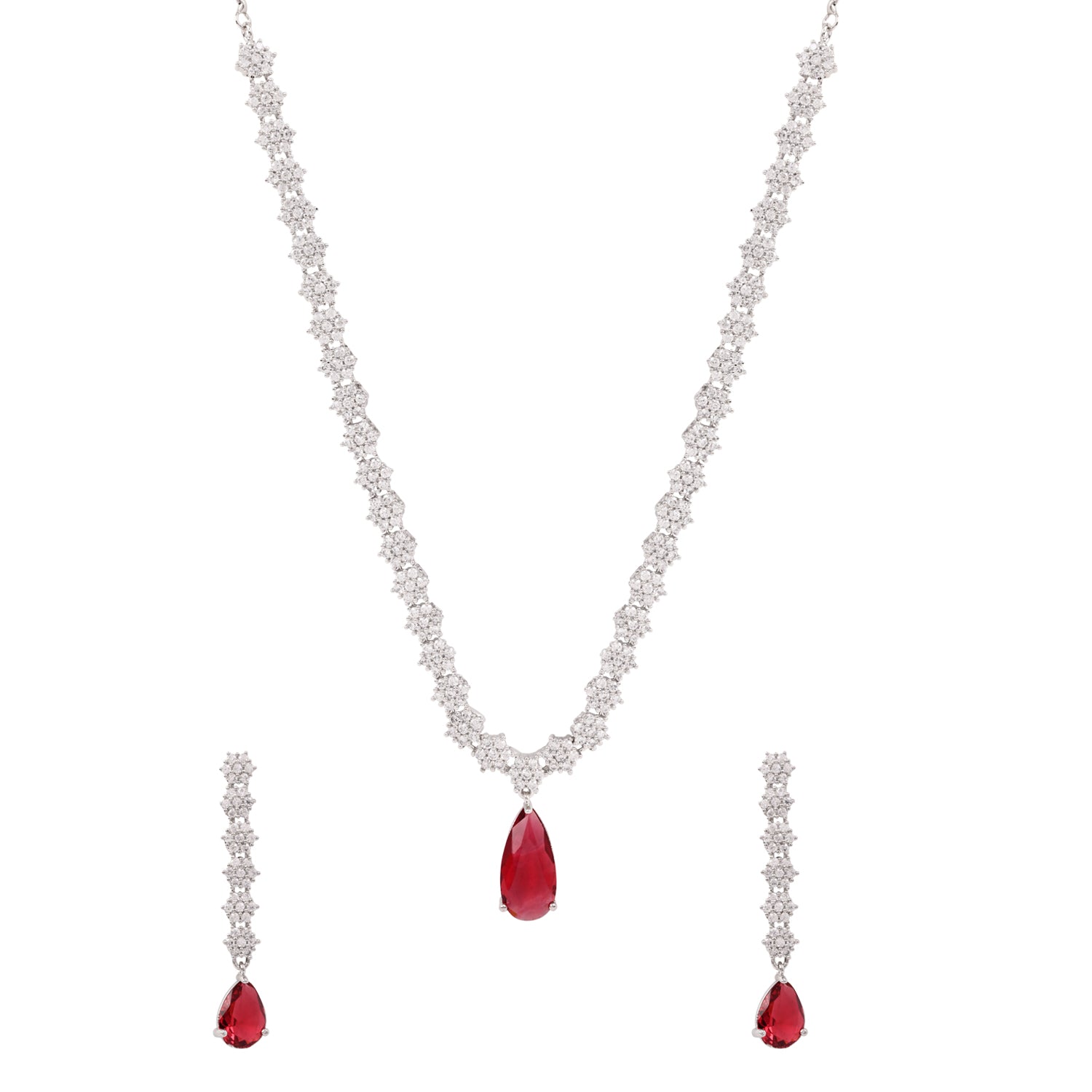 Dhanvi - Pink Necklace Set