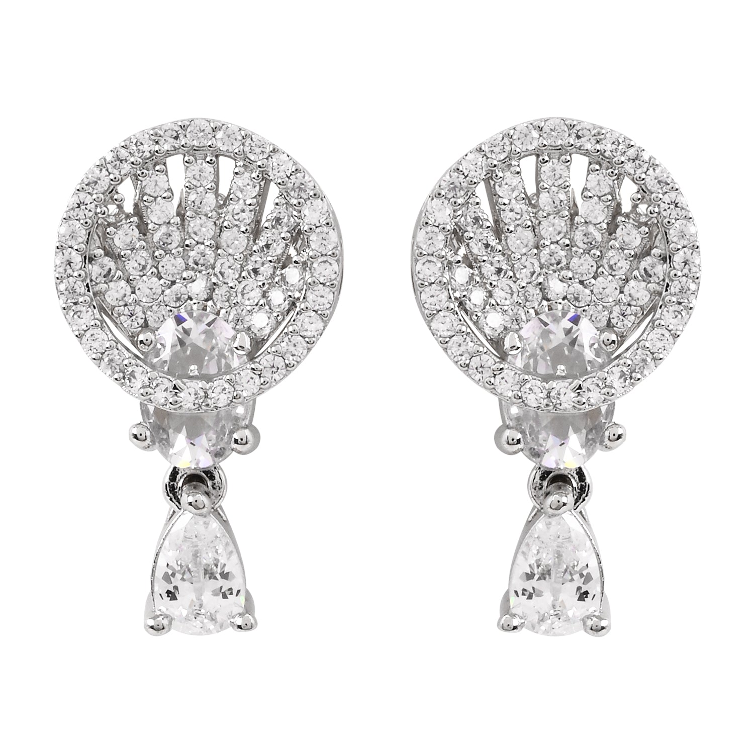 Eila - Silver Shine Necklace Set