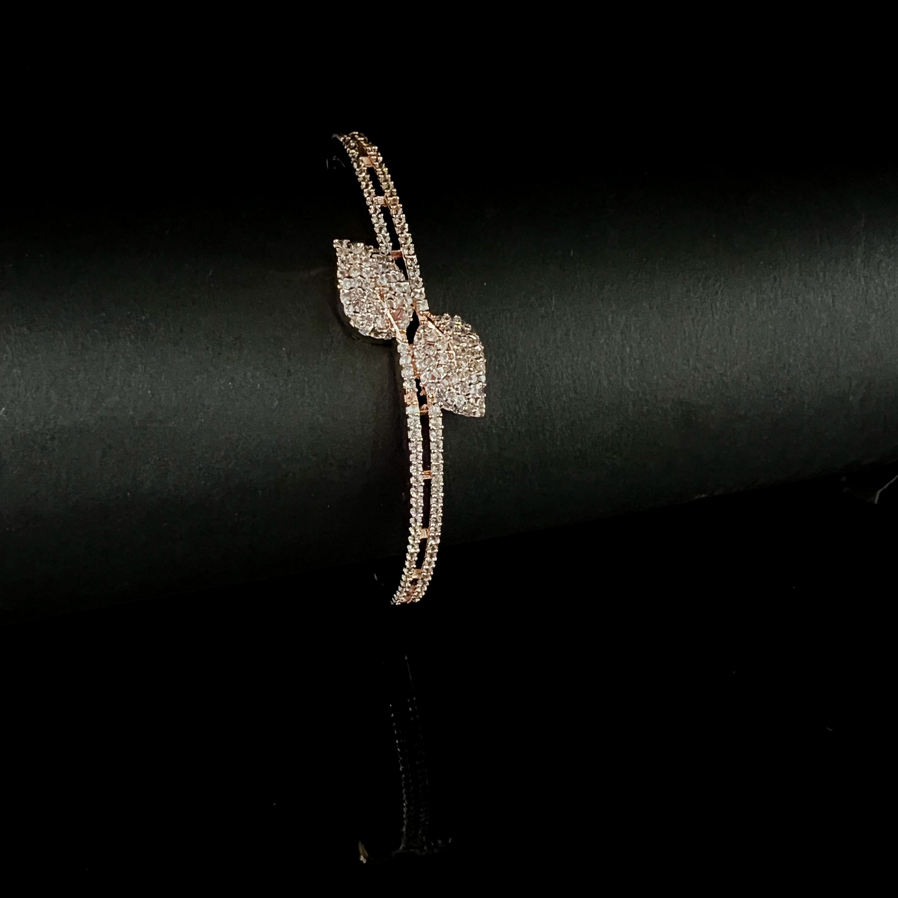 Leyza RoseGold Zirconia Bracelets