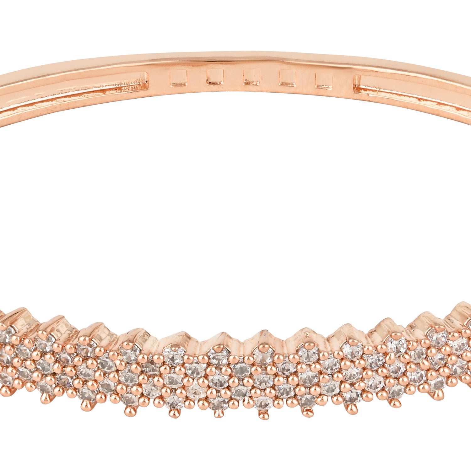Elayna RoseGold Zirconia Bracelet
