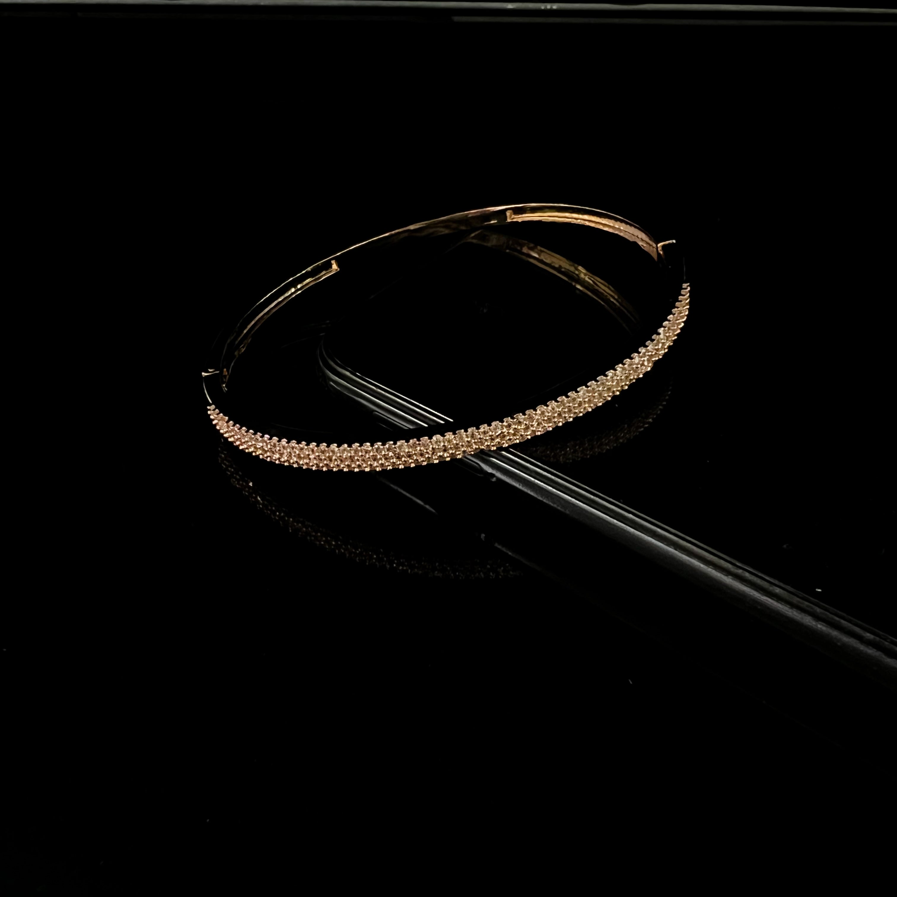 Gianna RoseGold Zirconia Bracelet