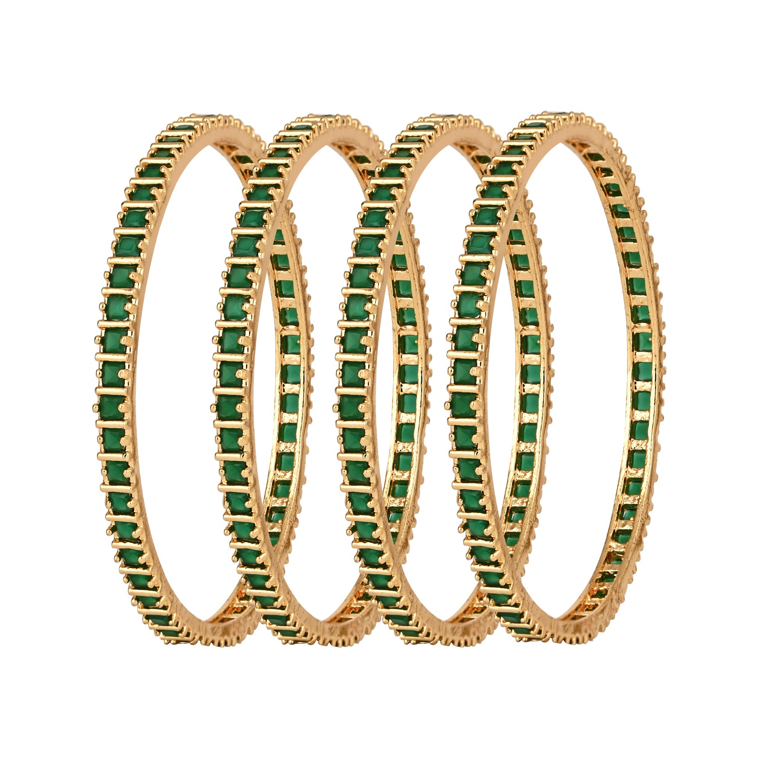 Kashvi Green Bangles