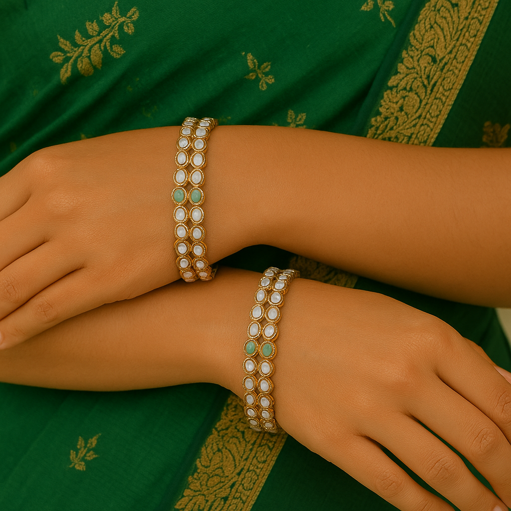 Rishima Mint Bangles