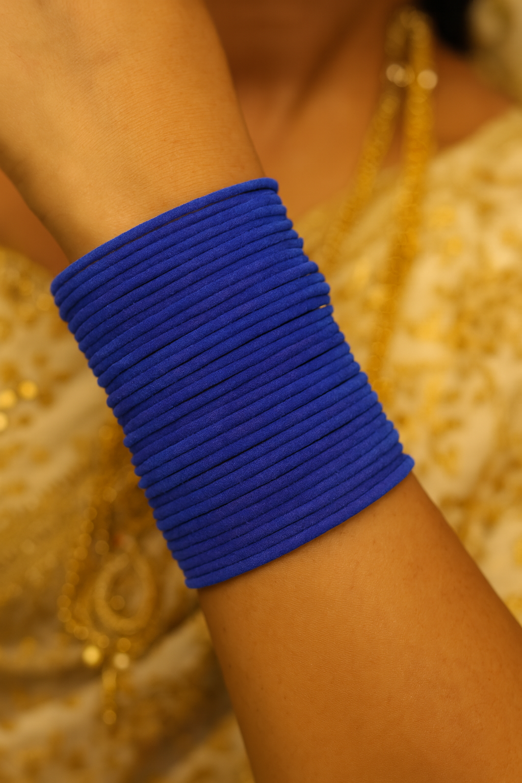 Mahek Blue Bangles