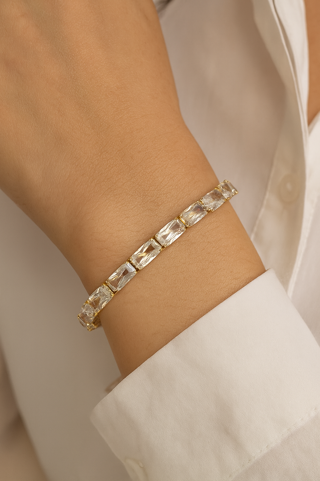 Ariana Silver Bracelet