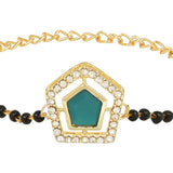 Kundan Stone Mangalsutra Bracelet