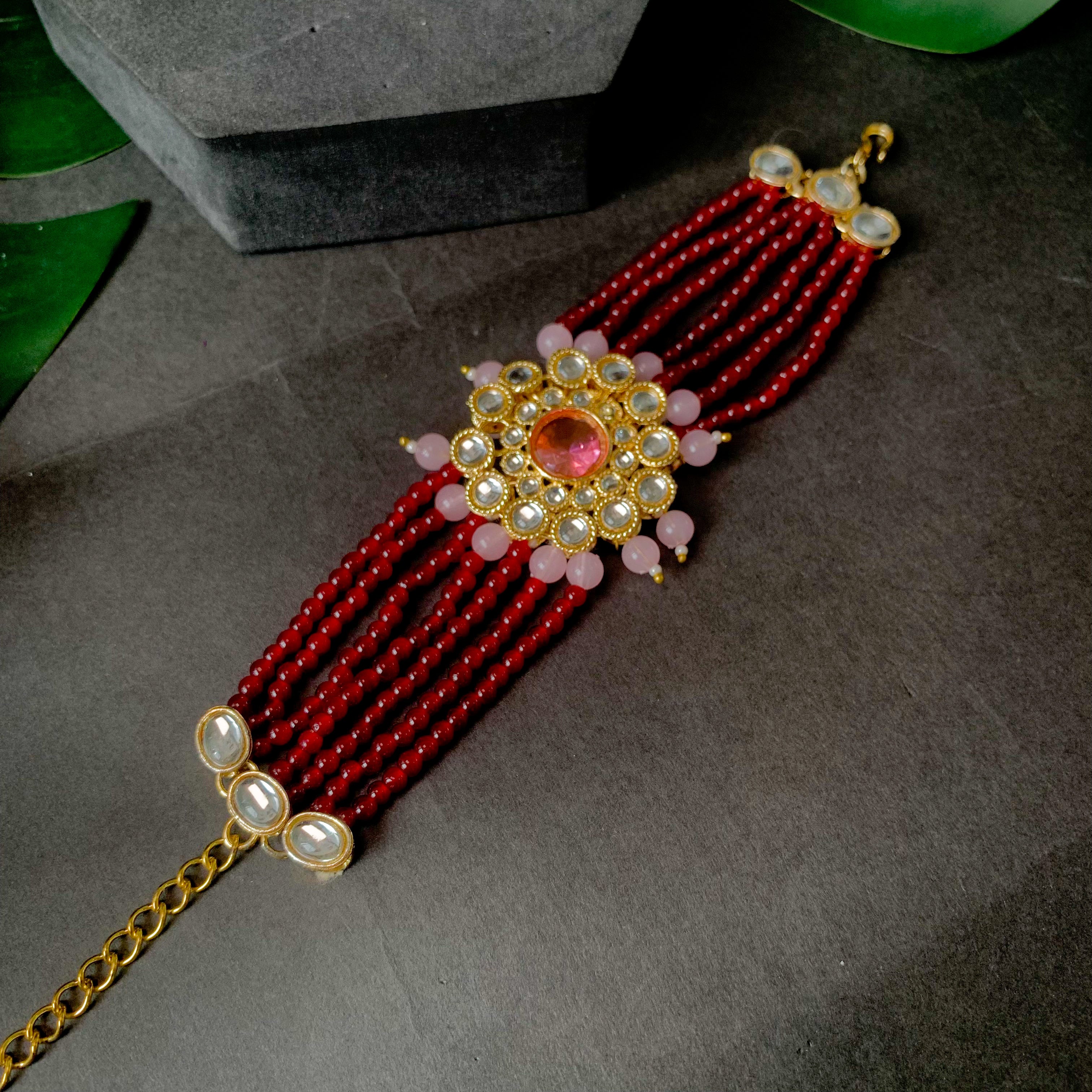 Noushin Pink Bracelet