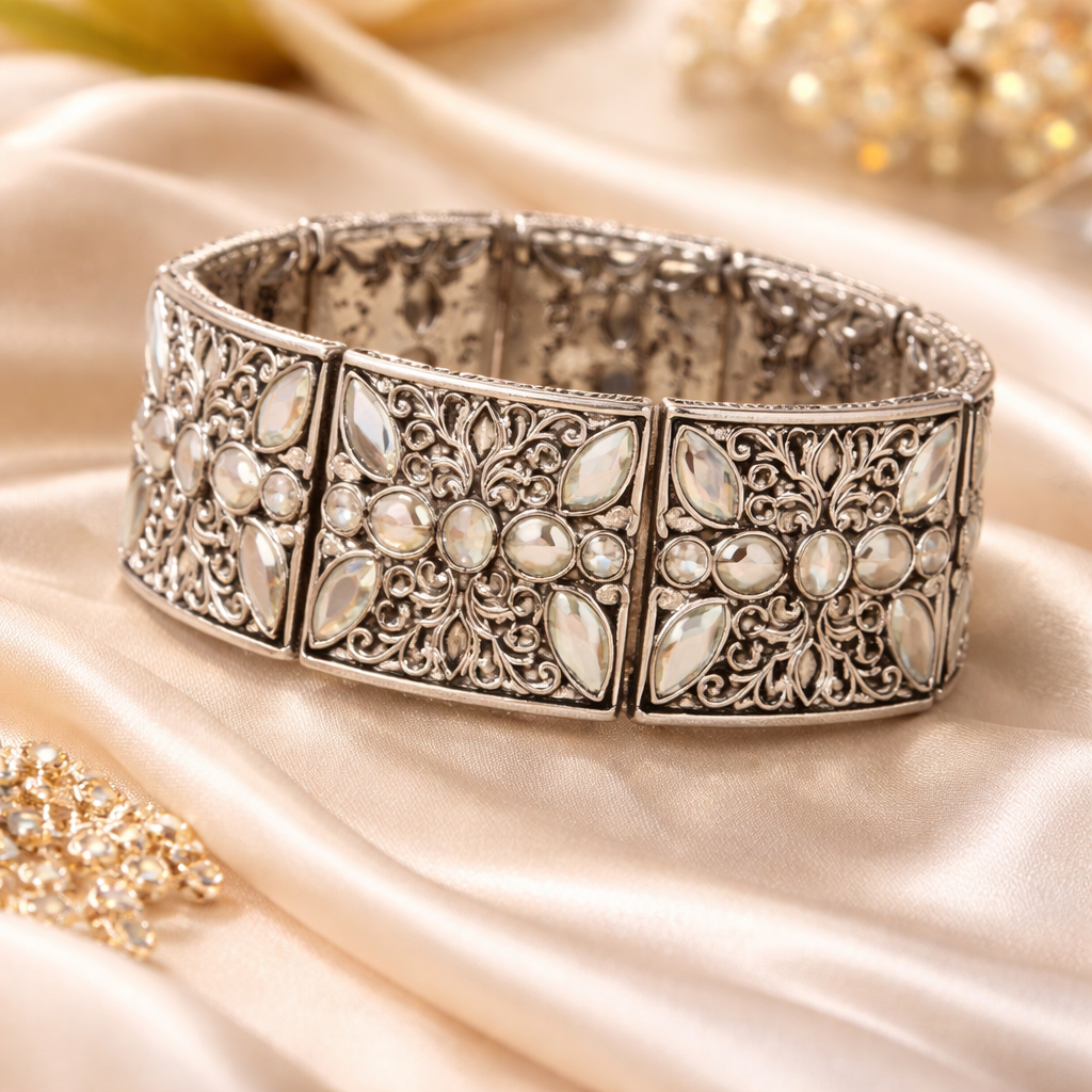 Elokani Oxidised Bracelet