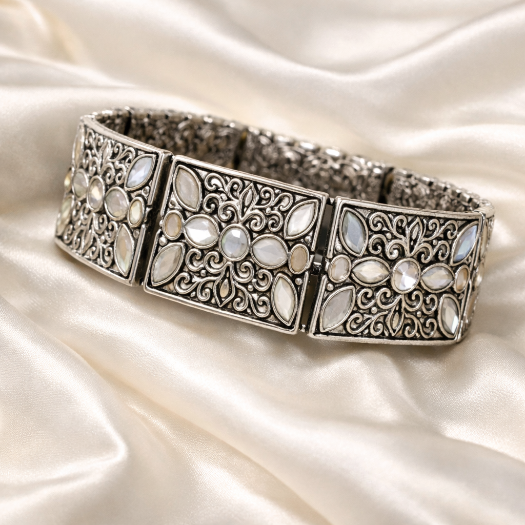 Elokani Oxidised Bracelet