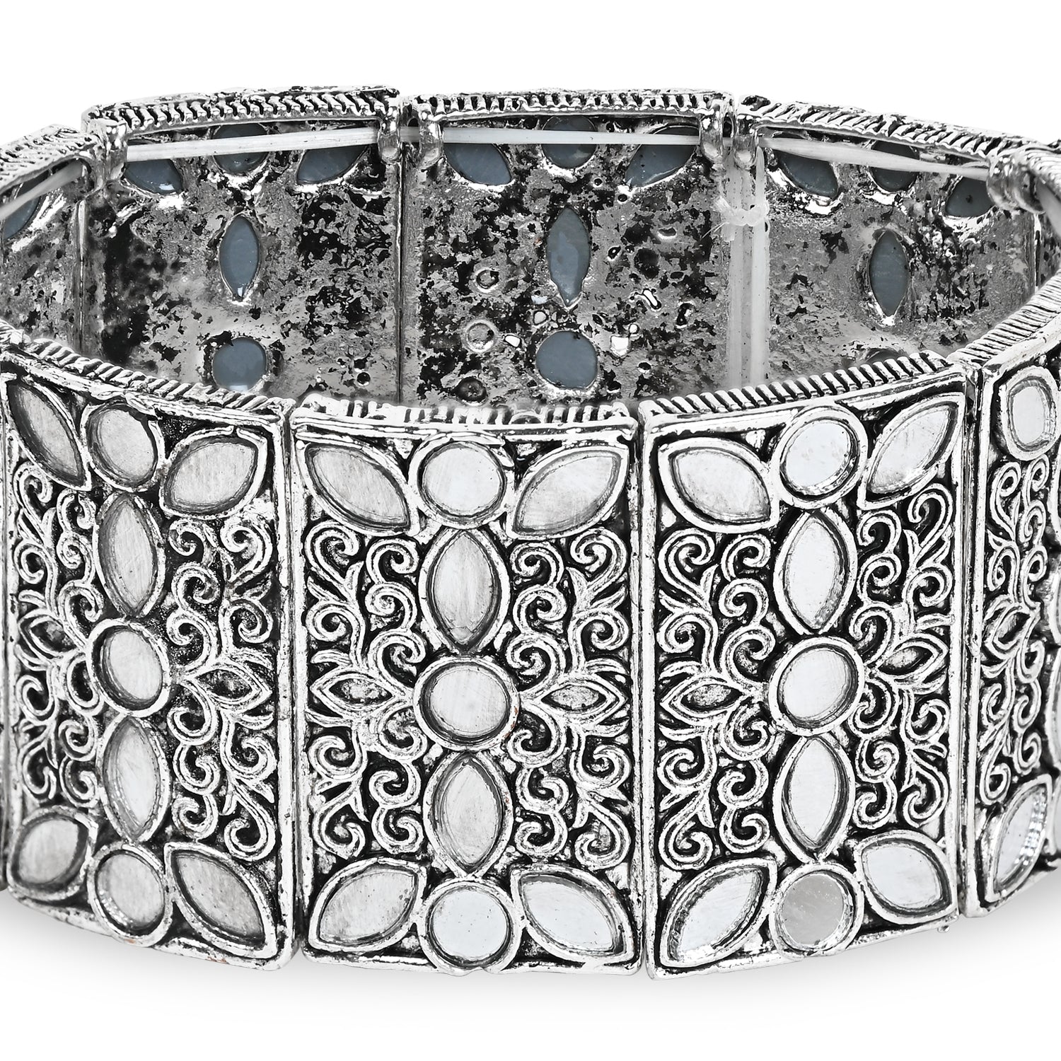 Elokani Oxidised Bracelet