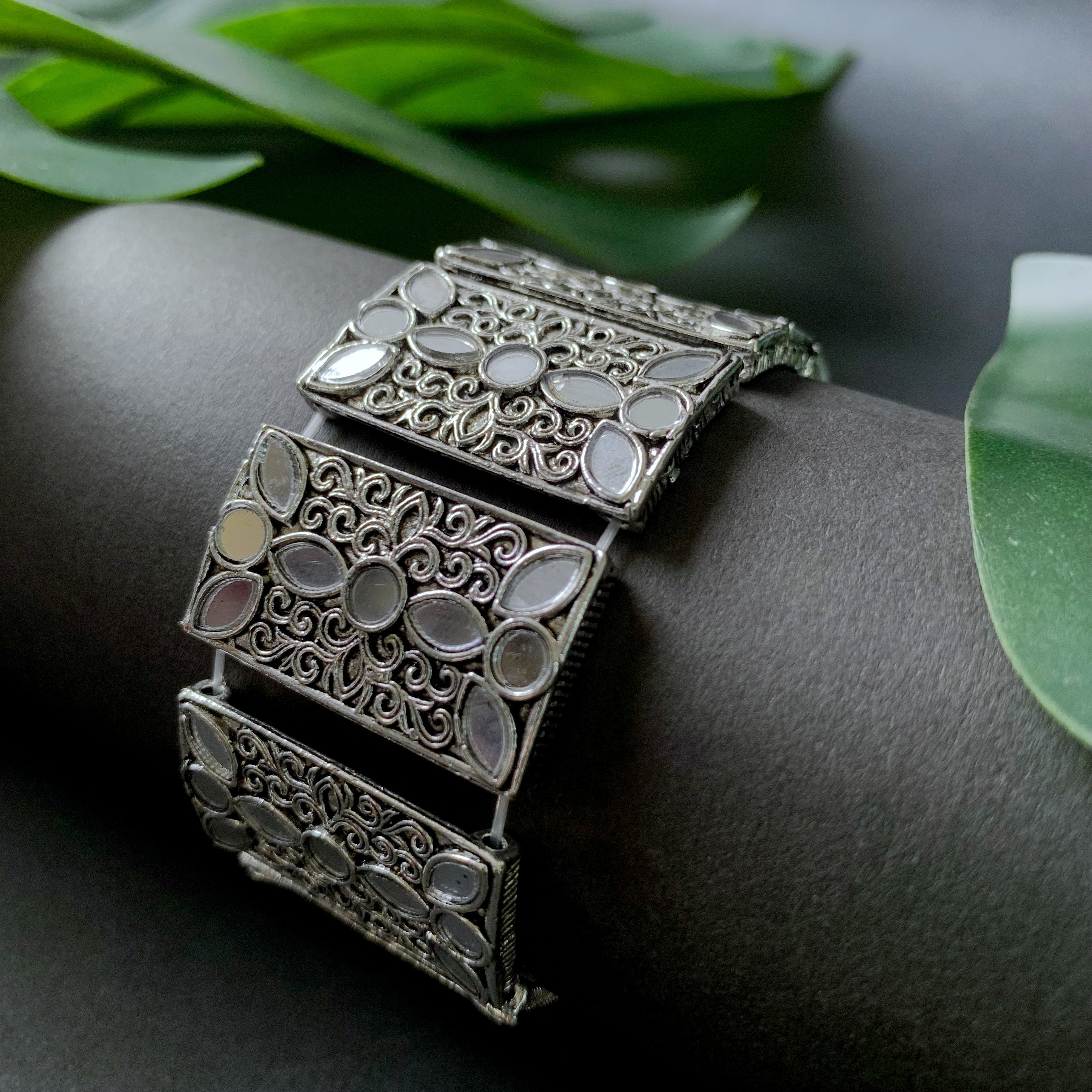 Elokani Oxidised Bracelet