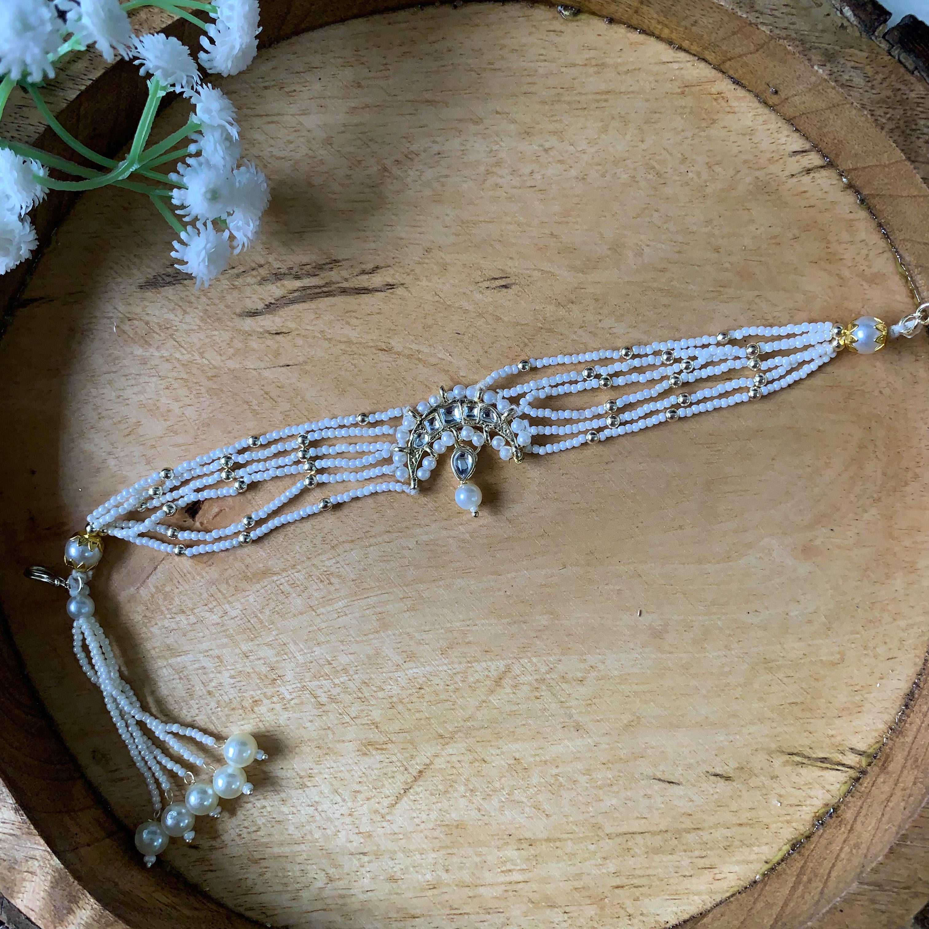 Tanisha White Bracelets