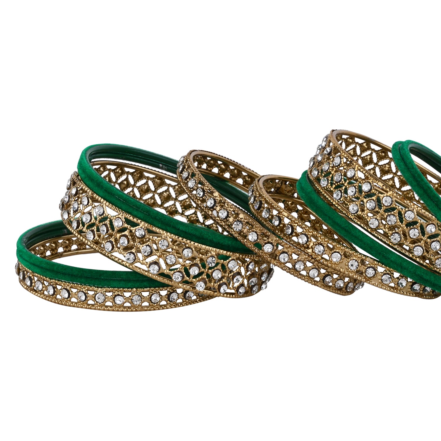 Nivasha Green Bangles