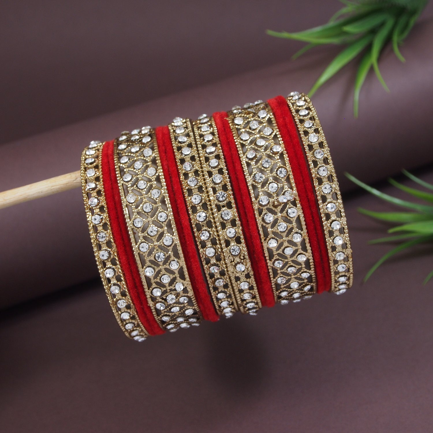 Nivasha Red Bangles