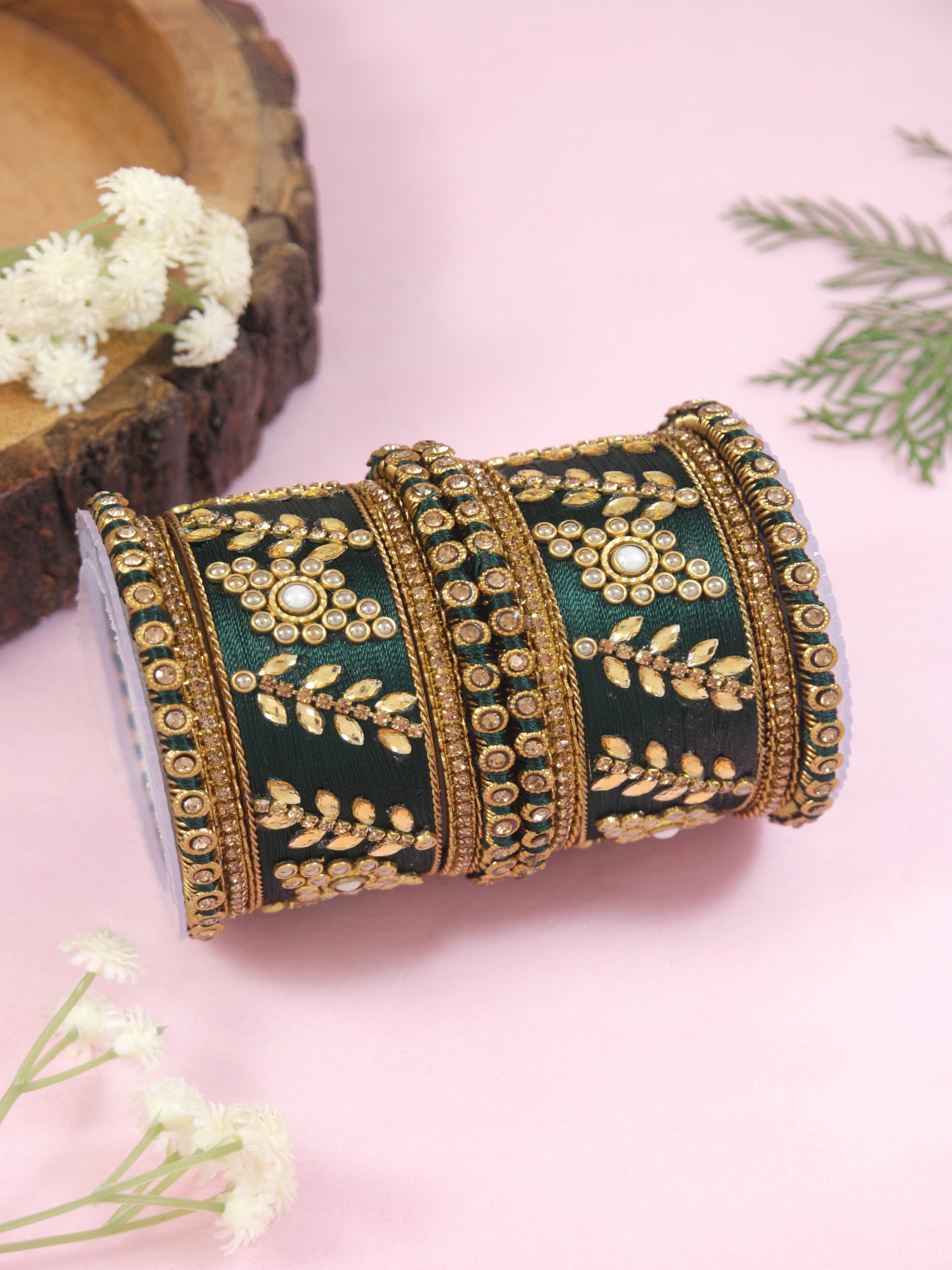 Esha Green Bangles