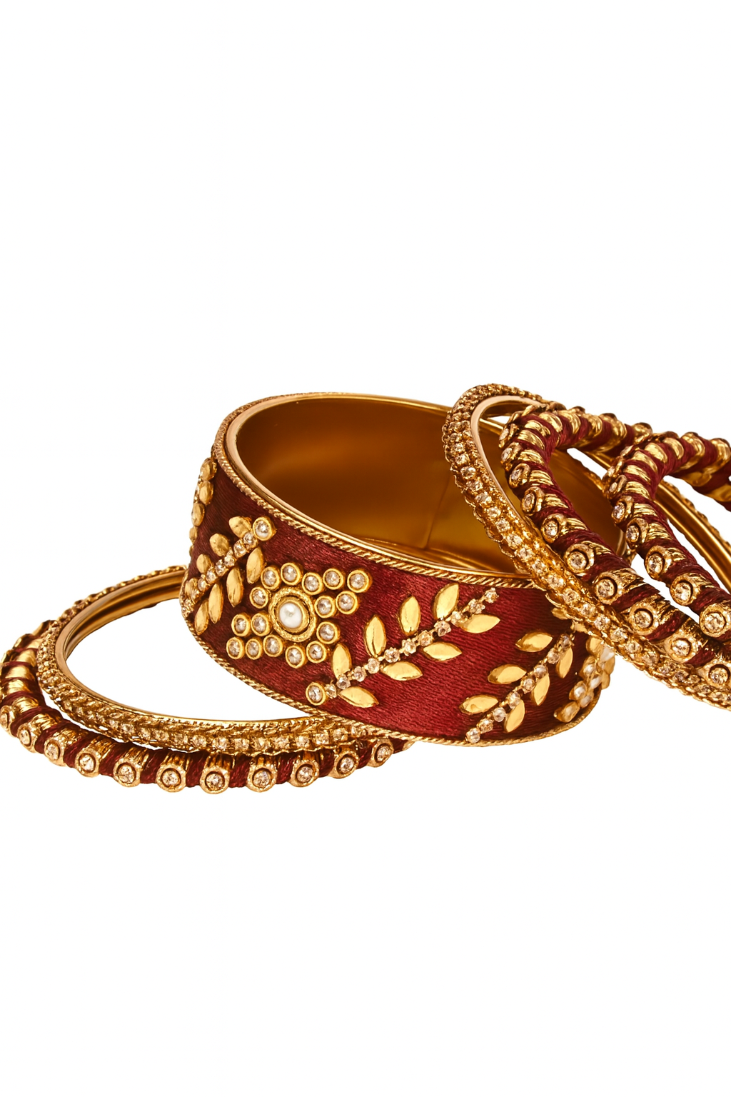 Esha Red Bangles