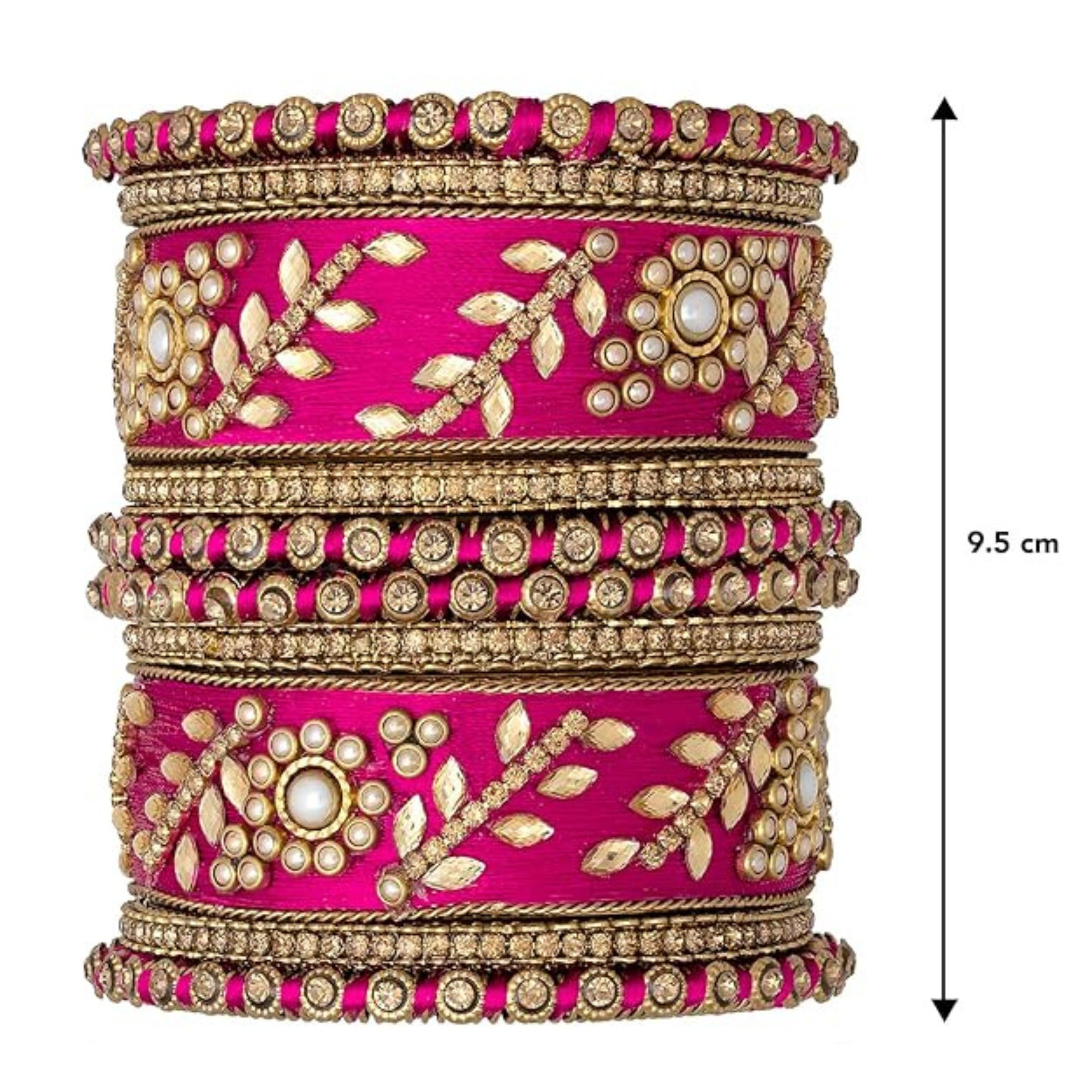 Esha Pink Bangles