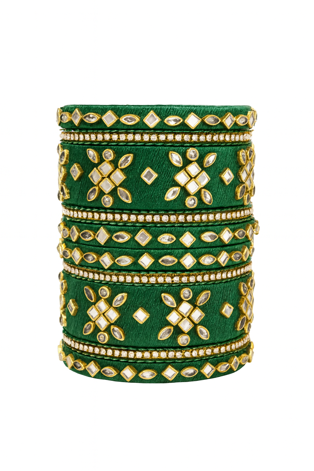 Anushri Green Bangles